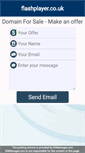 Mobile Screenshot of flashplayer.co.uk